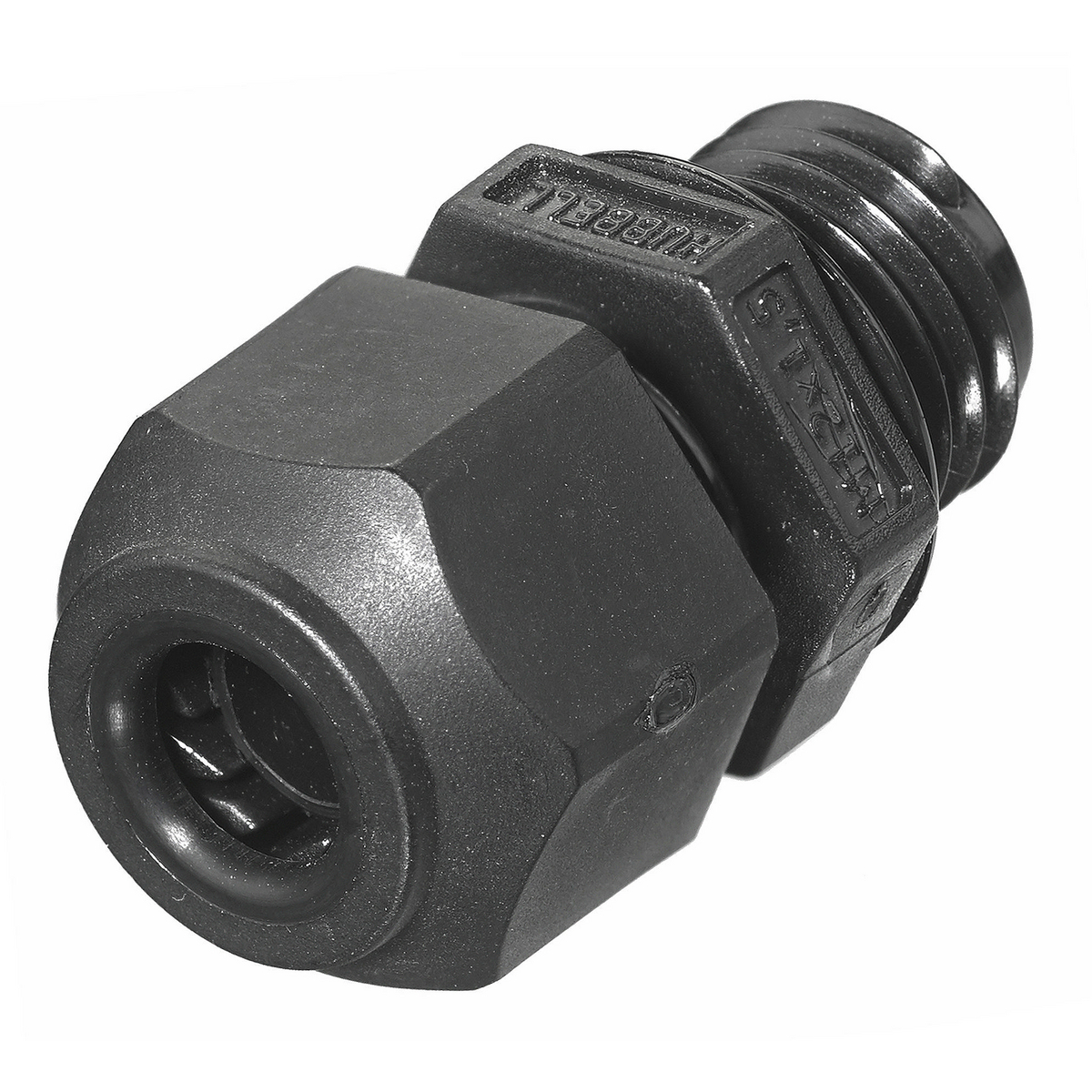 Kellems Wire Management, Cord Connectors, European Style, .12-.25", 12MM, Black