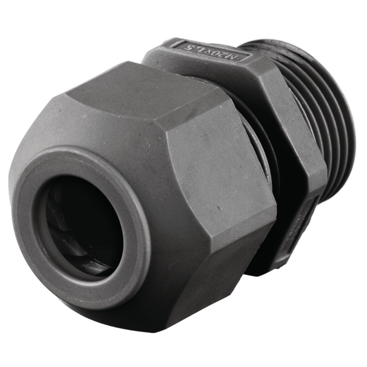 Kellems Wire Management, Cord Connectors, European Style, .59-1.0", 32MM, Black
