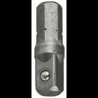 Socket Adapter Extension, 1/4 in. socket size, 1/4 in. drive size, 3 in. overall length, 1/4 x 3 in. Size
