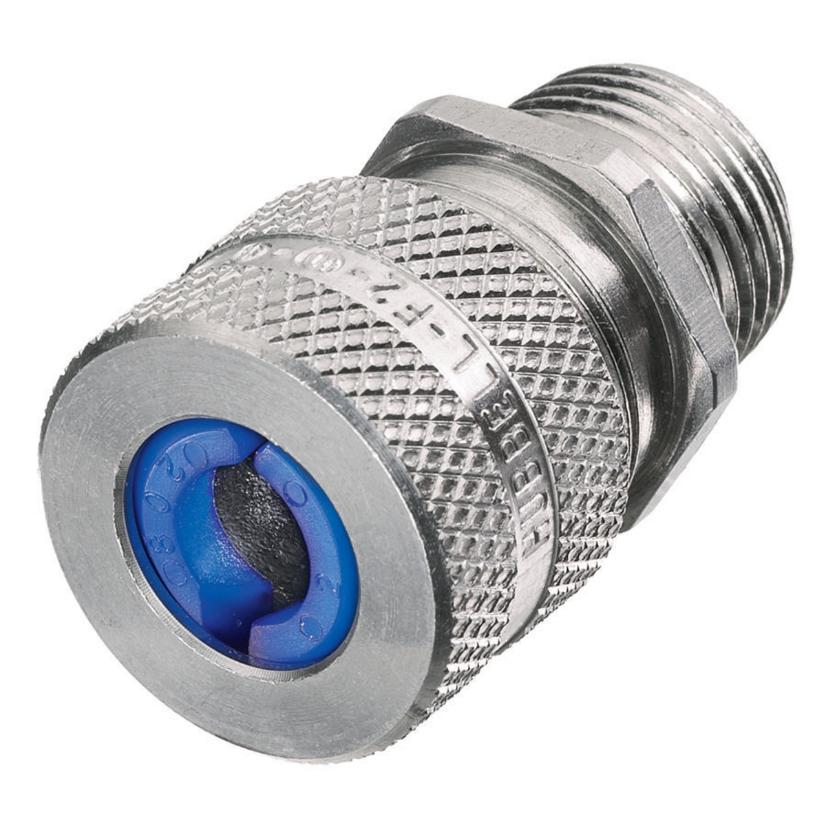 Kellems Wire Management, Cord Connectors, Straight Male, .38-.44", 1/2", Aluminum