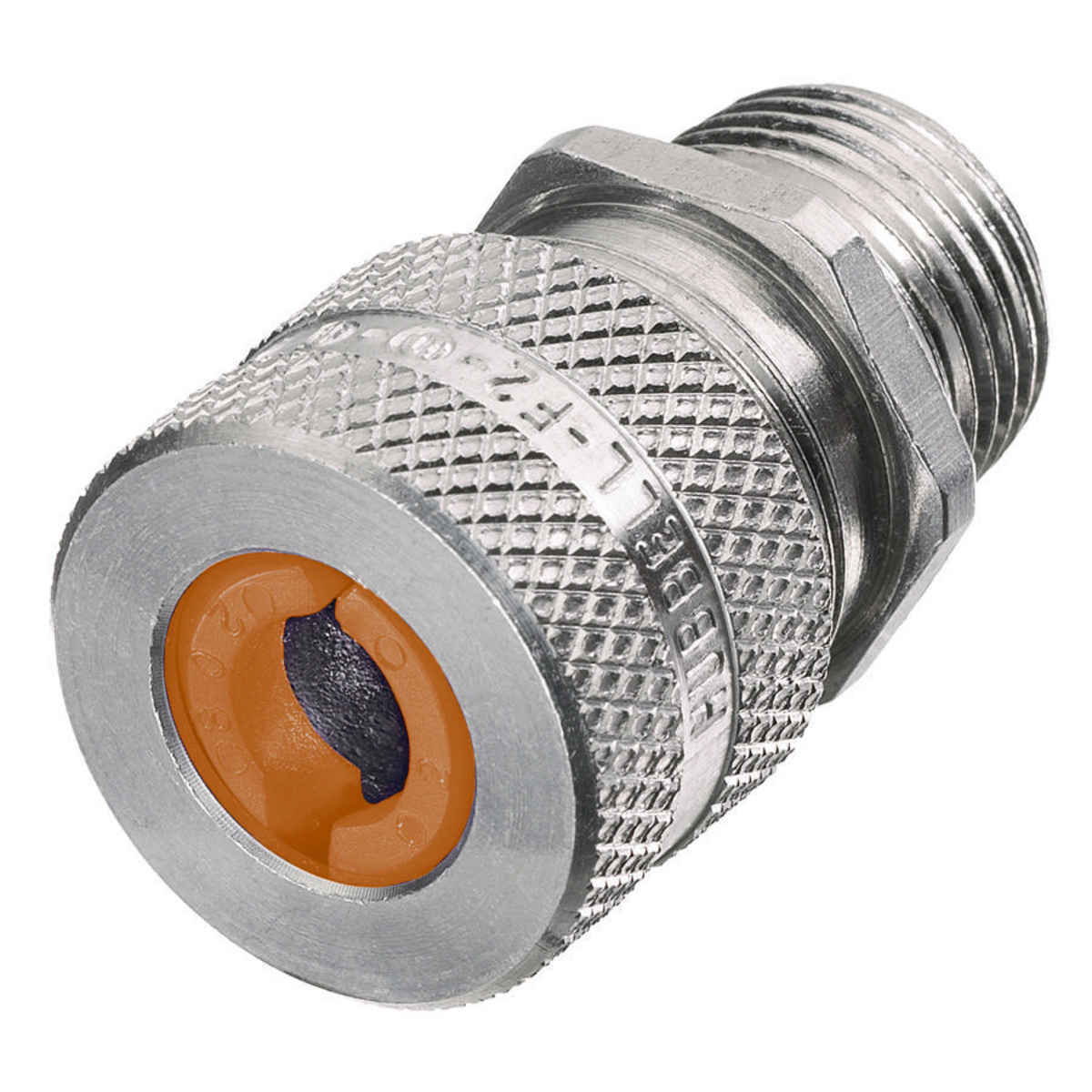 Kellems Wire Management, Cord Connectors, Straight Male, .13-.19", 1/2", Aluminum