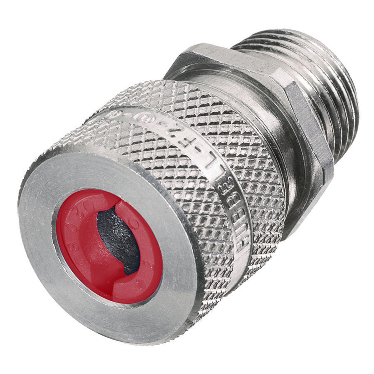 Kellems Wire Management, Cord Connectors, Straight Male, .19"-.25", 1/2", Aluminum