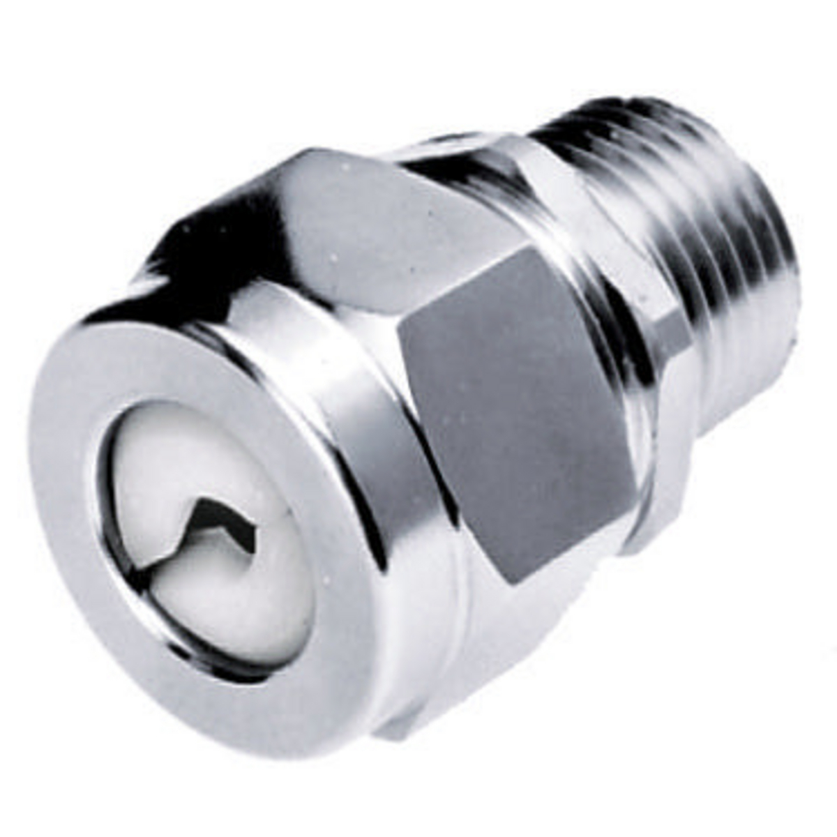 Kellems Wire Management, Cord Connectors, Straight Male, .25-.38", 1/2", Steel