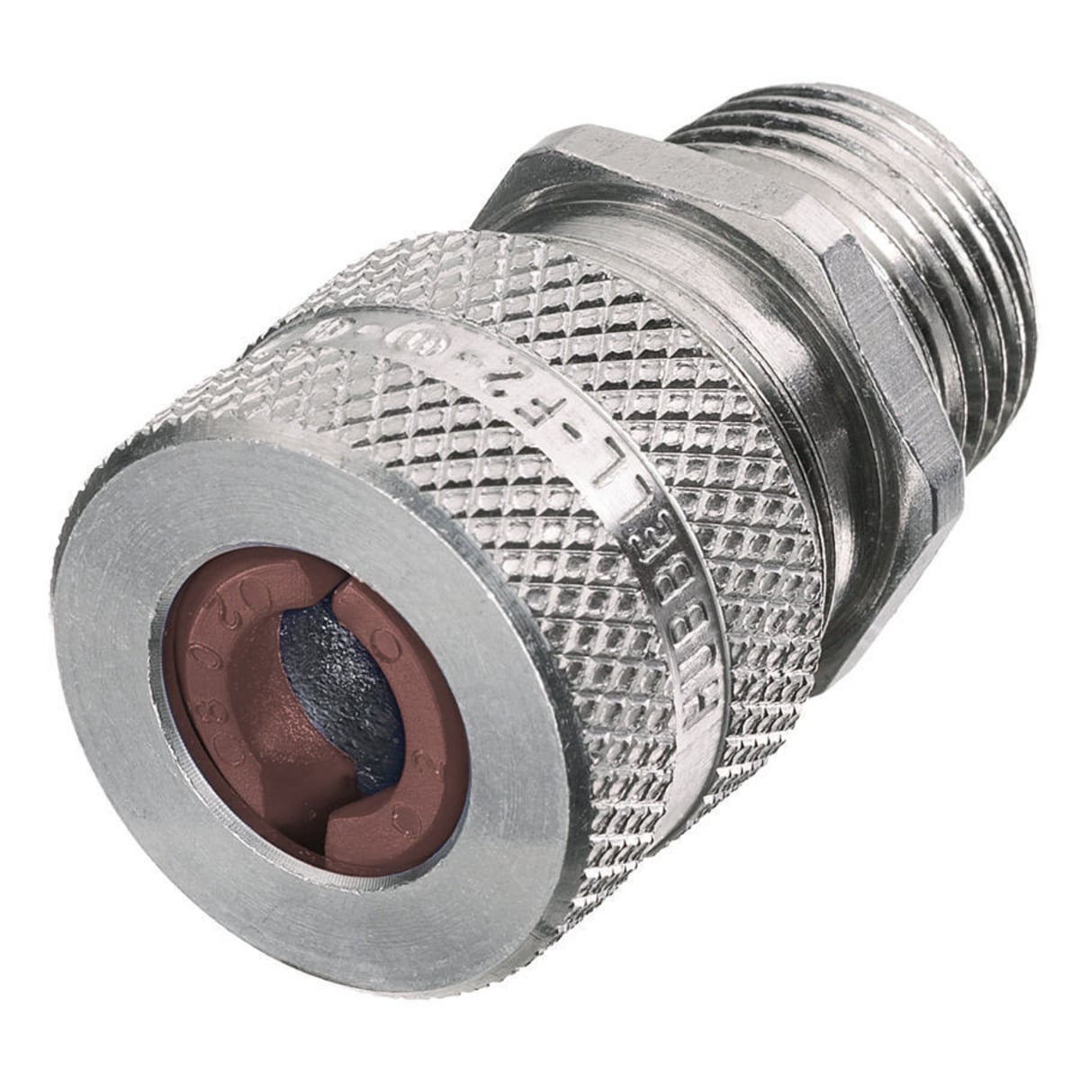 Kellems Wire Management, Cord Connectors, Straight Male, .50-.63", 1", Aluminum