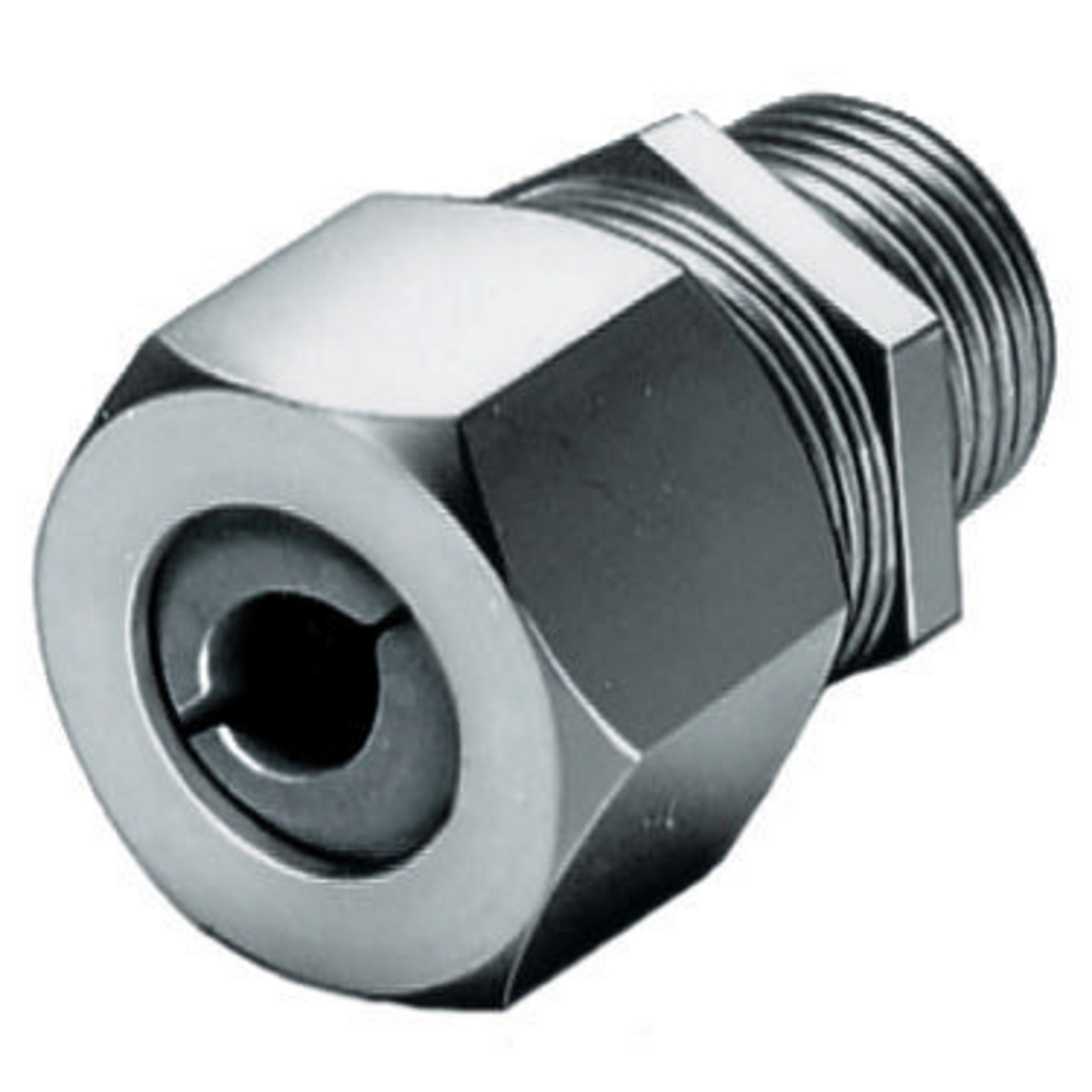 Kellems Straight Male Cord Connector, .88-1.00", 1"