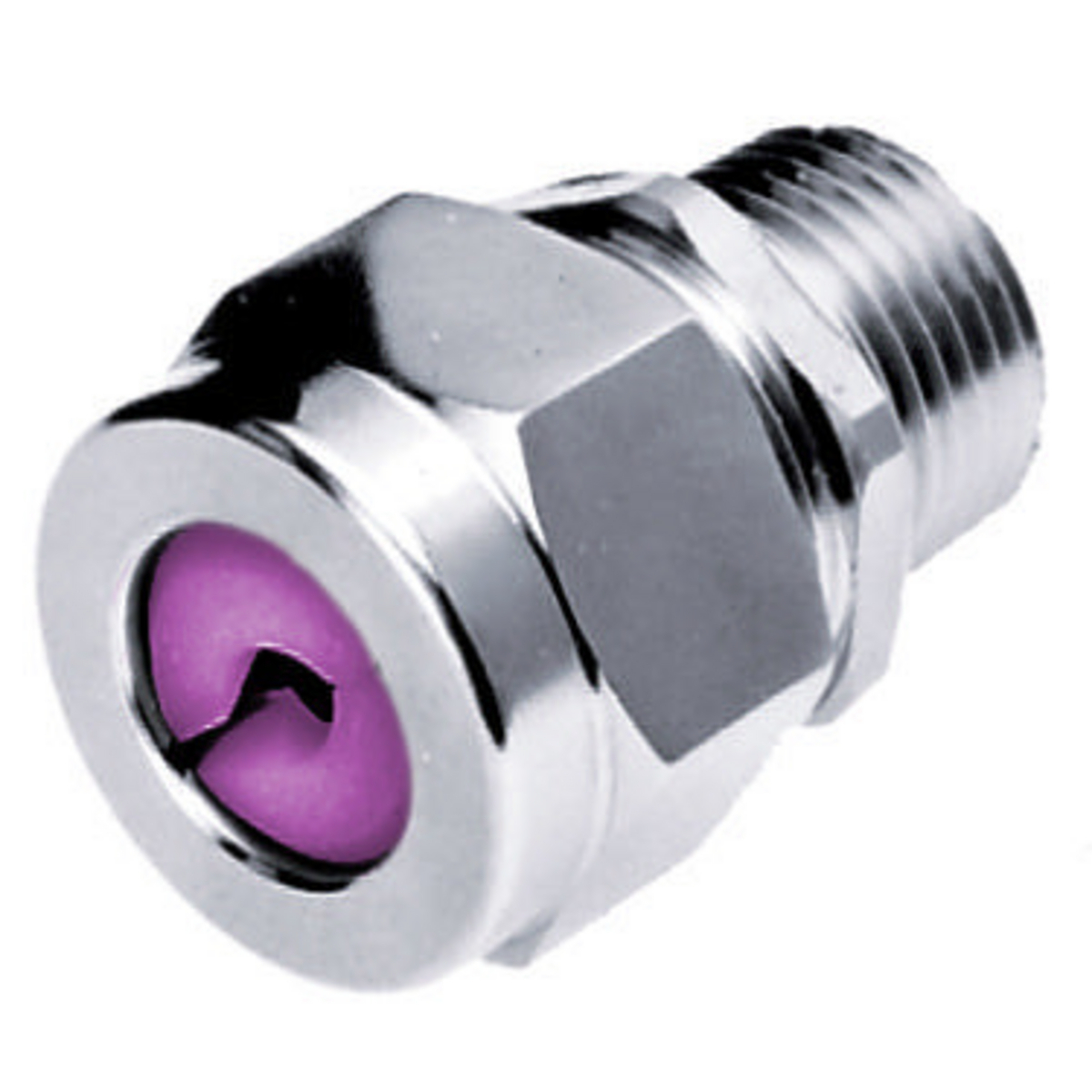 Kellems Straight Male Cord Connector, .75-.88", 1", Steel