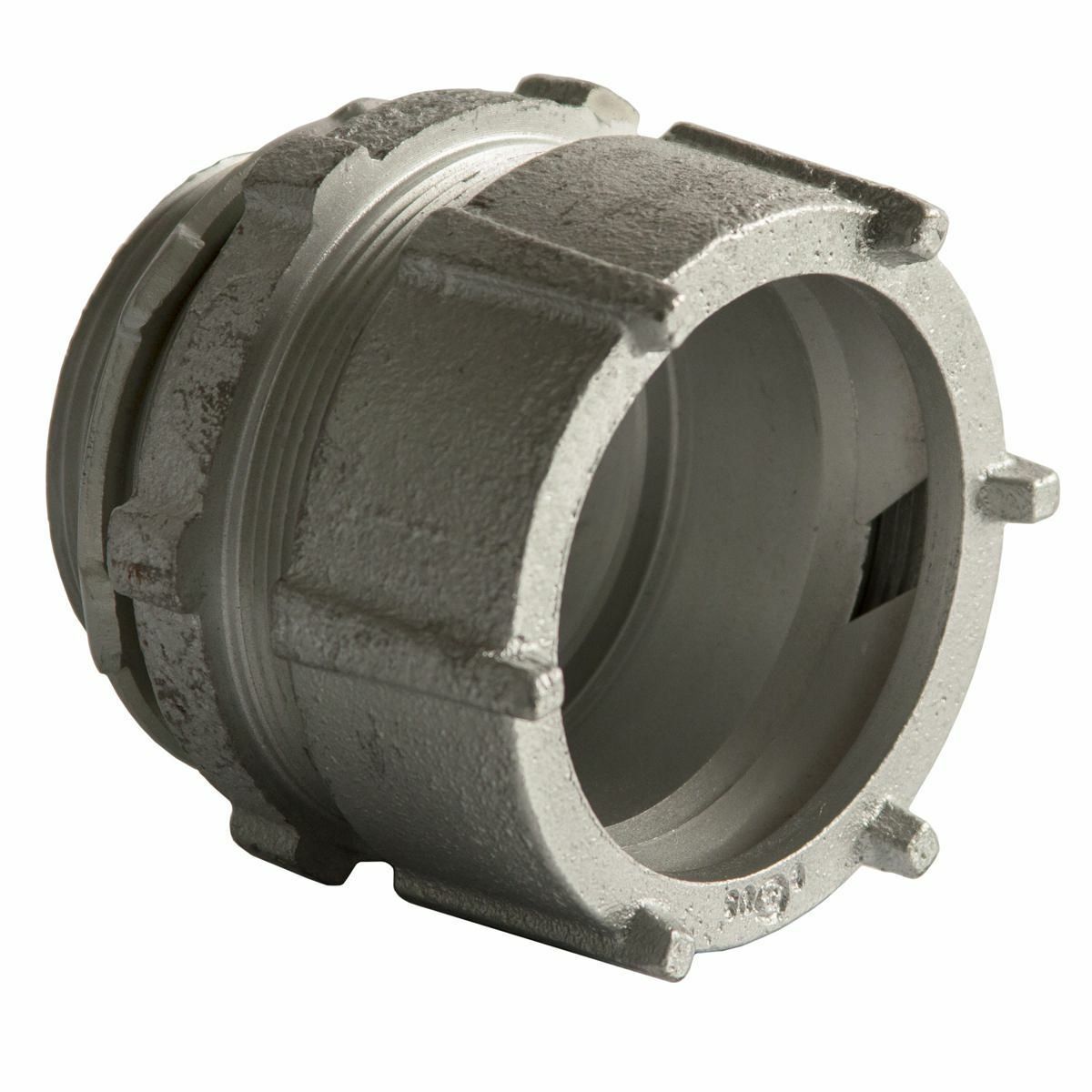 Compression Connectors Steel/Malleable Iron, 3 In. Trade Size