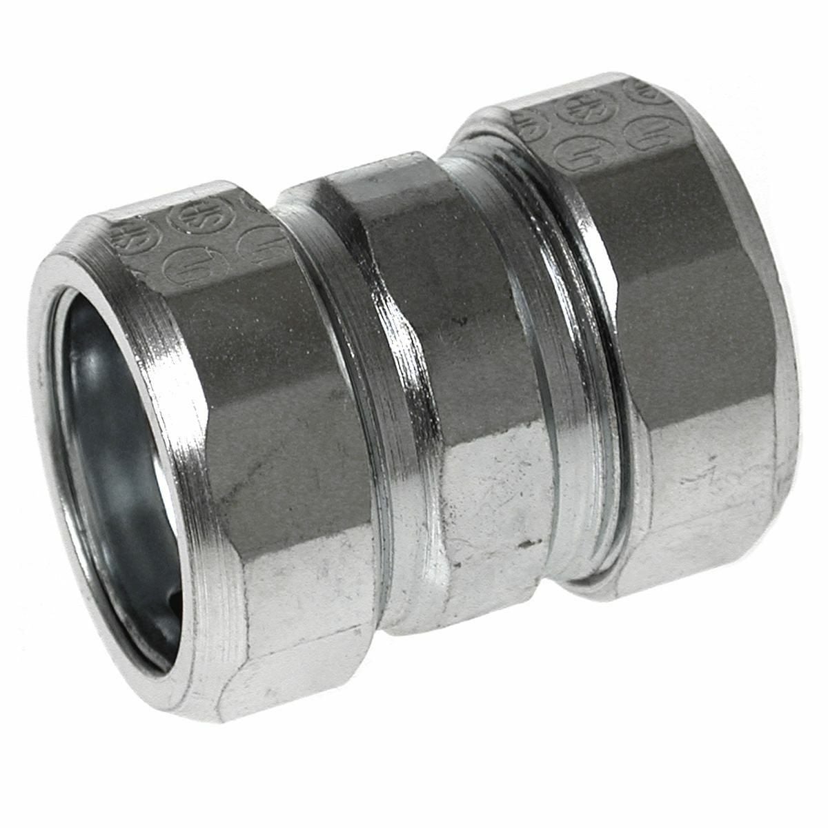 Compression Couplings Steel/Malleable Iron, 1/2 In. Trade Size