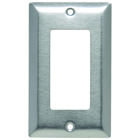 Smooth Metal Wall Plate, 1gang Decorator, 430 Stainless Steel