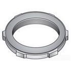 OZ-Gedney Type SLG Sealing Locknut, Material of Construction: Steel, Finish: Zinc Plated, 5/16 IN Height, 1-3/4 IN Width, Size: 1 IN, 11-1/2 Threads Per Inch, Third Party Certification: UL File Number E-11853, CSA AP57250, Applicable Third Party