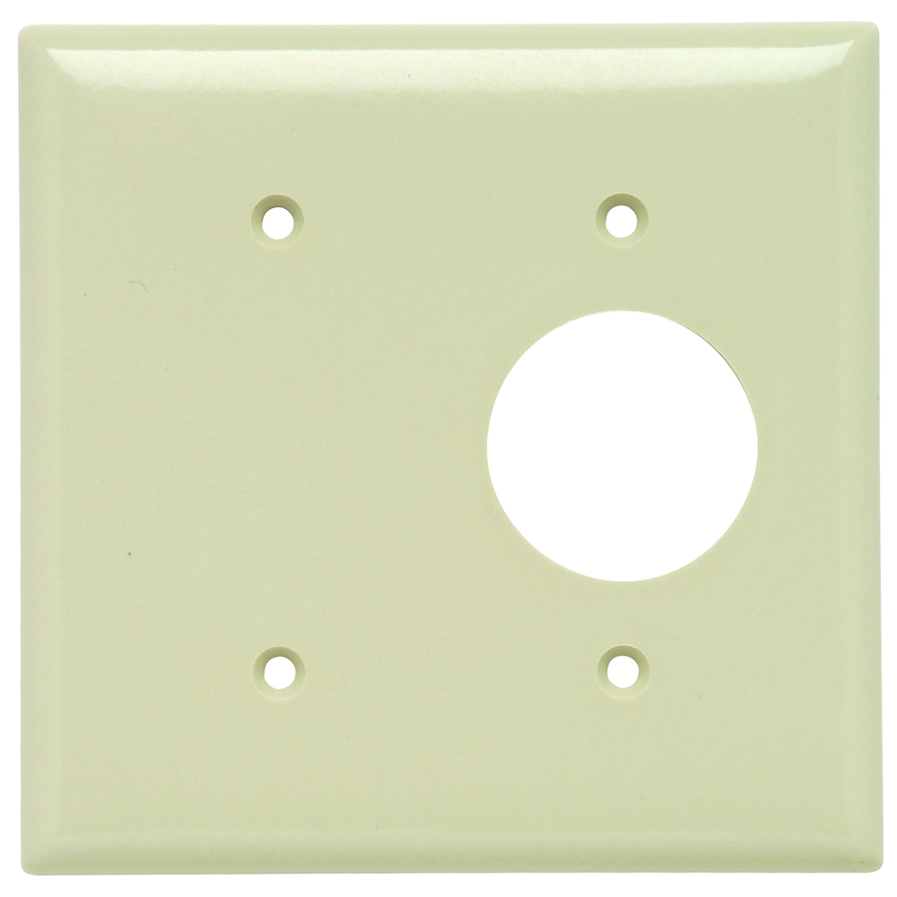 Smooth Wall Plate 1gang Blank 1gang Single Ivory