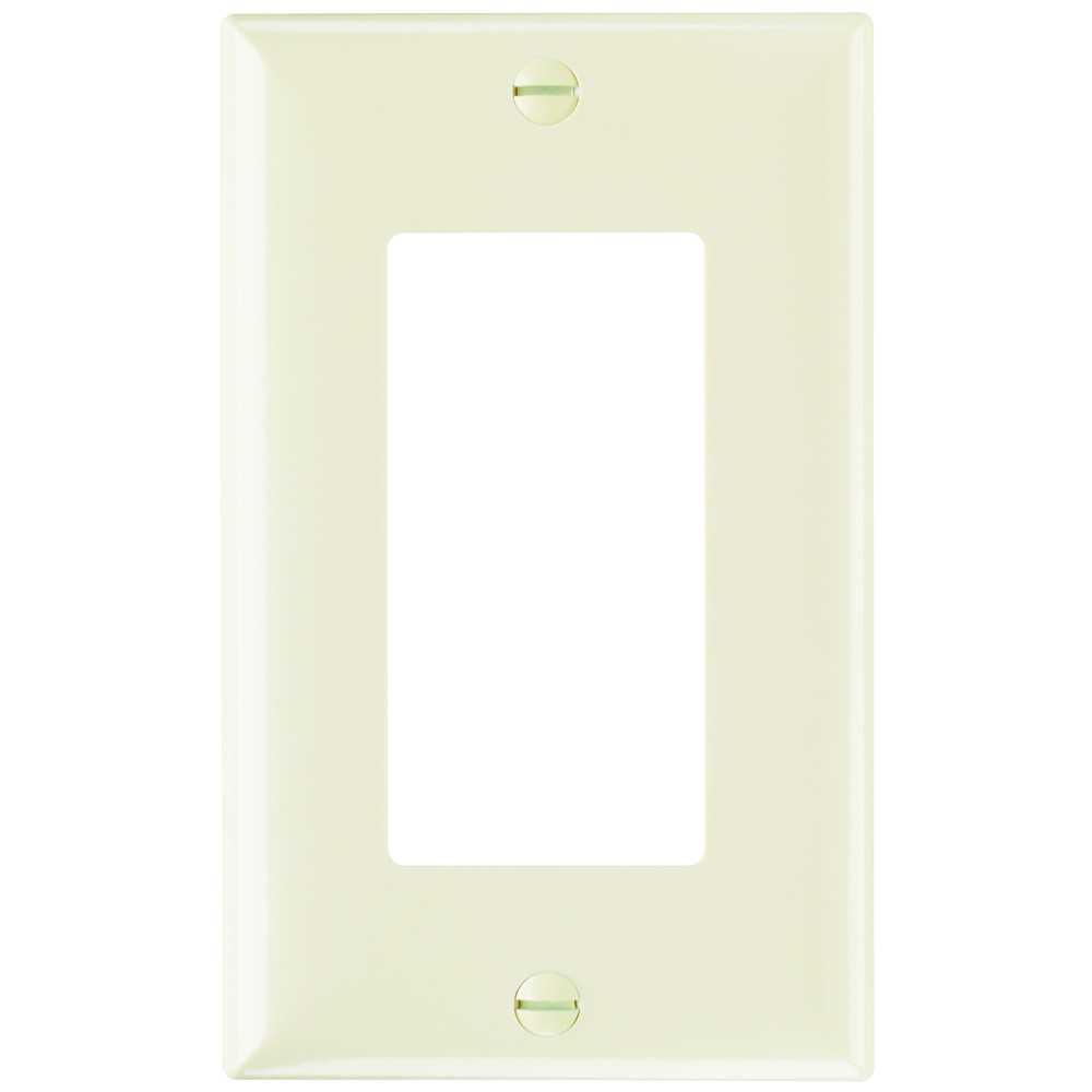 Plate Plastic 1gang 2sierraplex Without Line Light Almond
