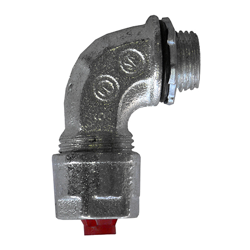 1 IN 90 DEG STRAIN RLF CONN