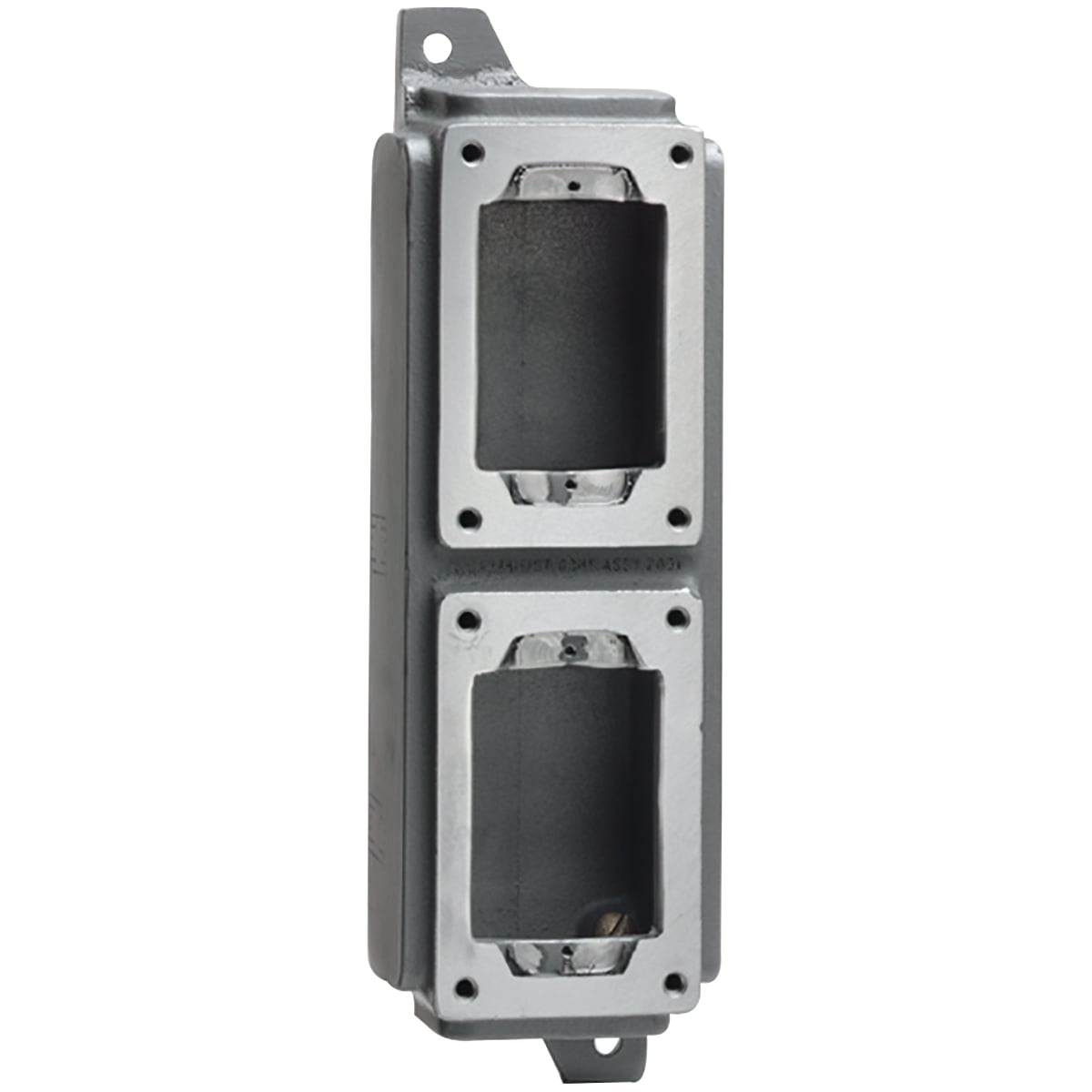 SWB Series - Aluminum Double-Gang Device Body For Use With XCS/XS/XT Cover Assemblies - Hub Size 1 Inch Max