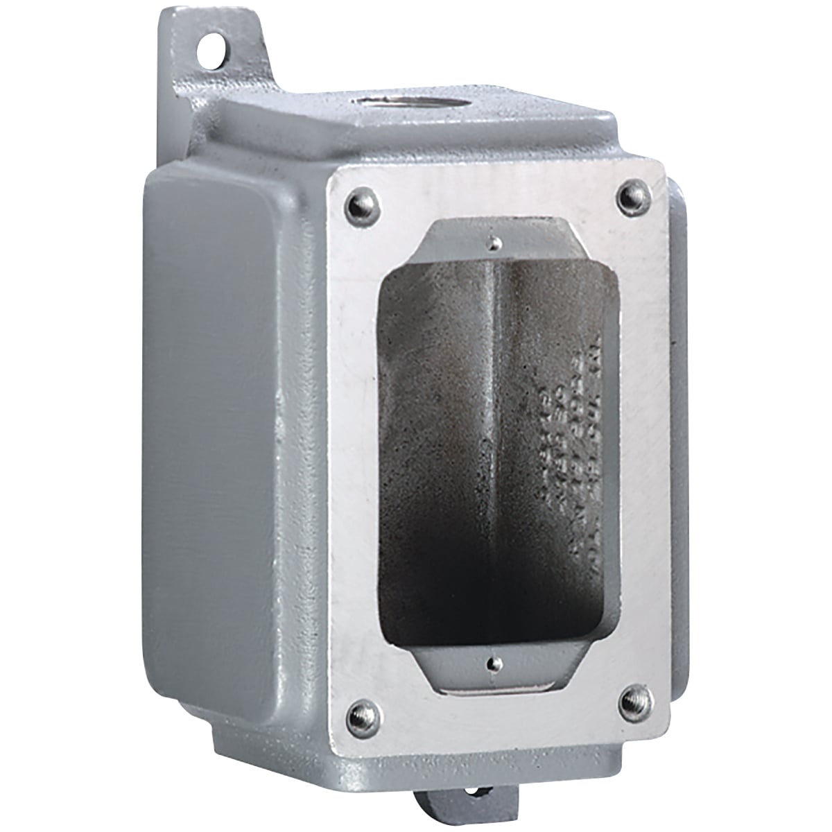 SWB Series - Aluminum Feed-Thru Single-Gang Device Body For Use With XCS/XS/XT Cover Assemblies - Hub Size 3/4 Inch - 5-1/4 Inch X 3-5/8 Inch X 3-5/16 Inch