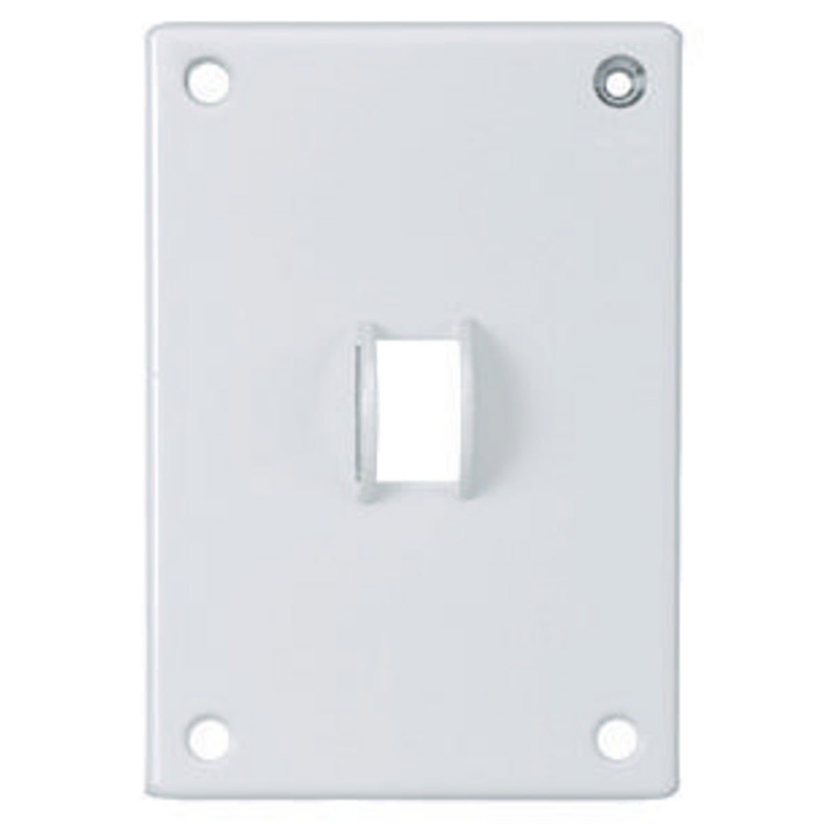 Security 1-Gang Wallplate, One Toggle Opening, Standard Size Painted