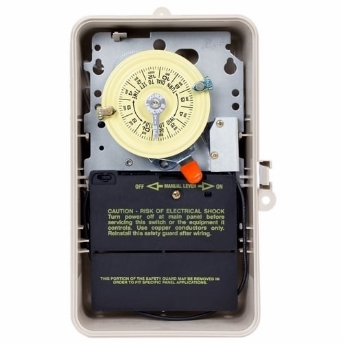 TIME SWITCH/PLAS BEIG CASE