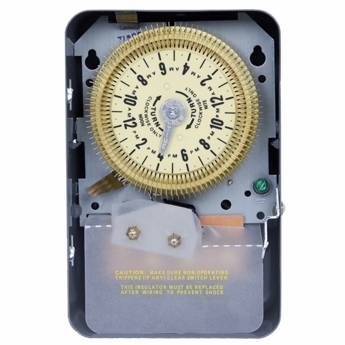 The NEMA 1 - 125 V SPDT NO SKIPPER The T1900 and T1970 Series Mechanical Time Switches provide up to 96 operations (48 ON/48 OFF) every 24 hours, with minimum ON/OFF times of 15 minutes. These time switches are ideal in areas where shorter duration ON/OFF times are required.