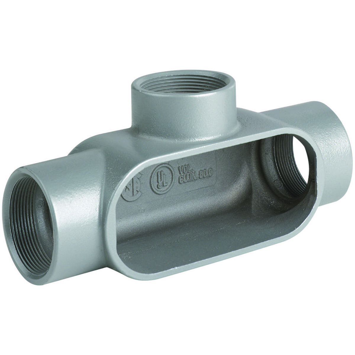 1" T Hub, Aluminum Form 7 Conduit Body