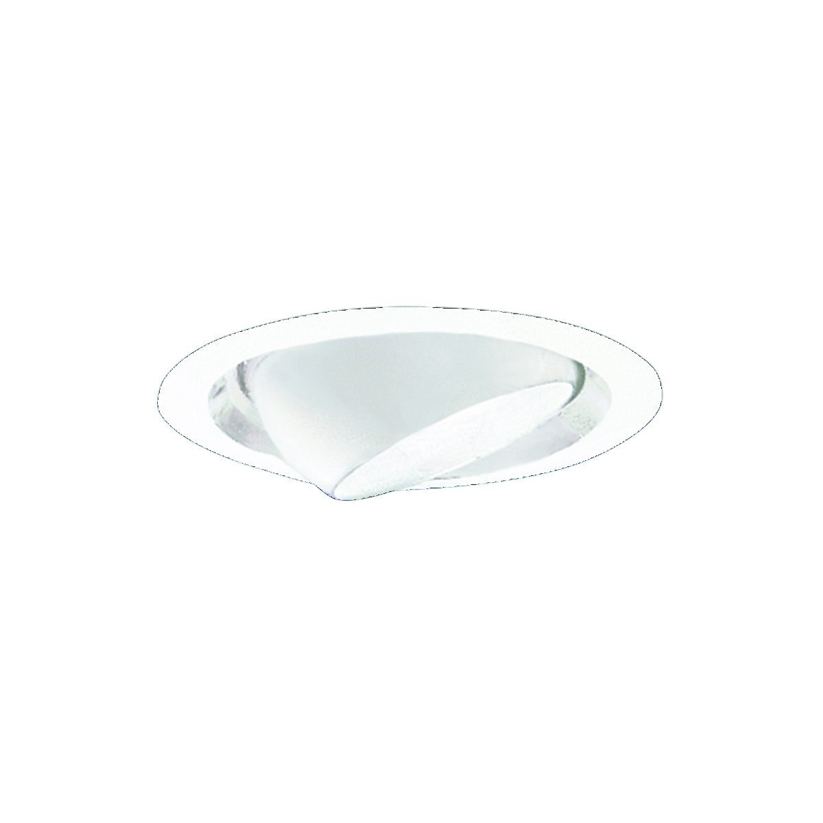 6 in, Adjustable, Eyeball trim, White, Compatibility: Max. 75W PAR-30, 65W BR-30.