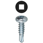 Self Drilling Screw Kit, #8 Size, 240 pieces, Steel material, includes (25) #8 x 1-1/2 IN Square Drive Self Drilling Screws, (20) #8 x 2 IN Square Drive Self Drilling Screws, (1) IB2 Insert Bit and (75) #8 x 1/2 IN Square Drive Self Drilling Screws and (50) #8 x 3/4 IN Square Drive Self Drilling Screws and (40) #8 x 1 IN Square Drive Self Drilling Screws and (30) #8 x 1-1/4 IN Square Drive Self Drilling Screws