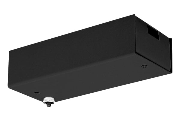 Trac 12 Surface Transformer (Incandescent Only), 150W Maximum Rating, 120 Volt, 12V AC, Black