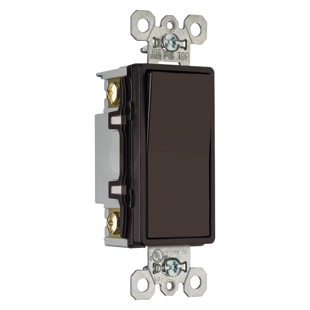 TM874 radiant 15 Amp 4-Way Switch, Brown