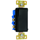 NAFTA-Compliant Decorator Switch,4Way 15Amp 120/277V, Black