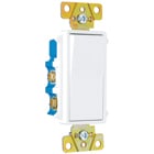 NAFTA-Compliant Decorator Switch,4Way 15Amp 120/277V, White