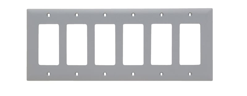 TRADEMASTER PLATE 6G 6 DECOR GRY