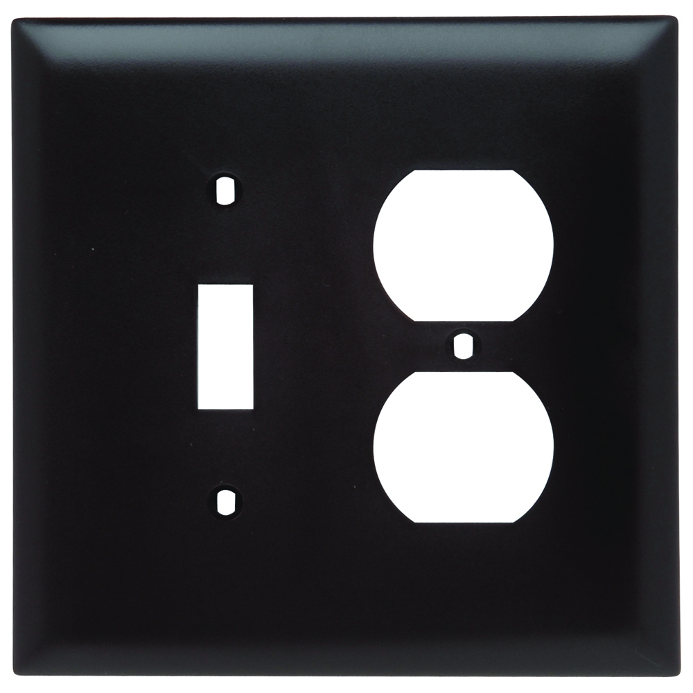 Trademaster Wall Plate Jumbo 2gang 1toggle Duplex
