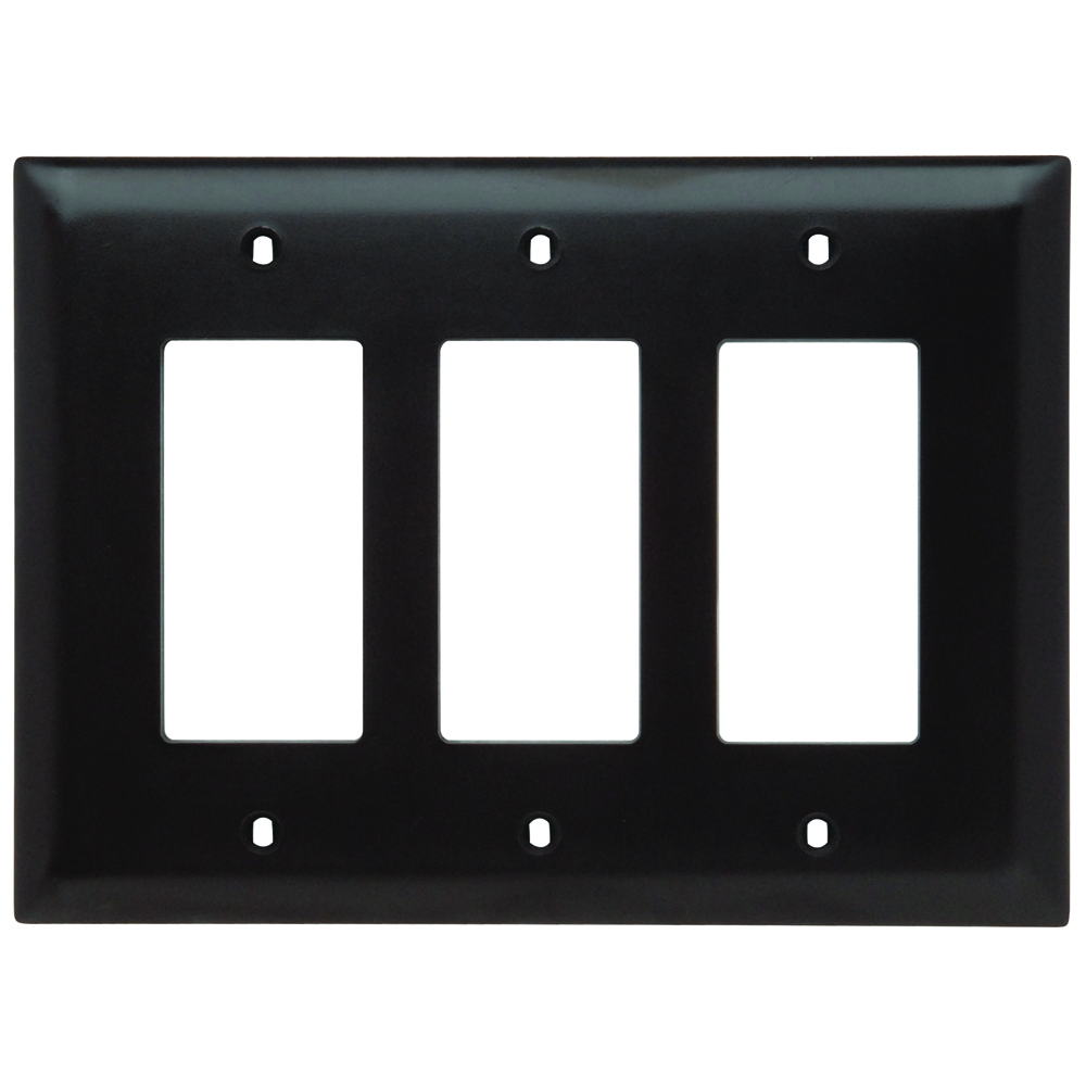 Trademaster Wall Plate Jumbo 3gang 3decorator