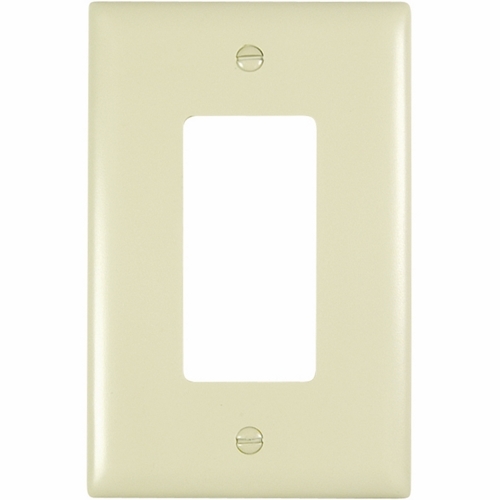 Trademaster Wall Plate Jumbo 1gang Decorator Ivory