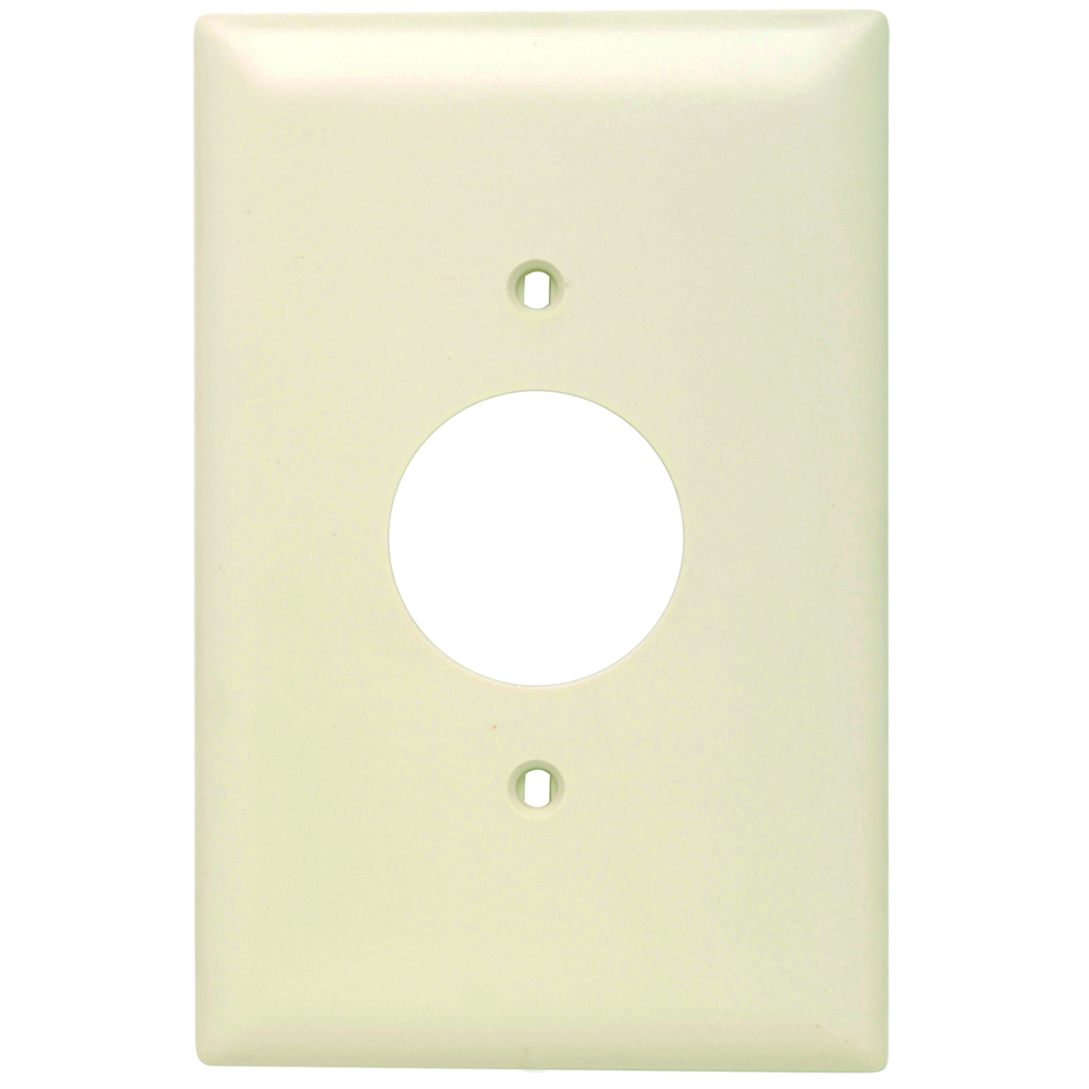 Trademaster Wall Plate Jumbo 1gang Single Light Almond
