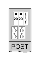 Midwest Electric?s metallic RV units are manufactured using 16-gauge, galvanized zinc-coated steel and NEMA 3R construction, which resists corrosion and fading and provides lasting service in outdoor applications.  Units are available in surface mount and earth burial or padmount posts, offering a wide range of receptacle configurations to fit your needs.