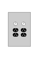 Midwest Electric?s Temporary Power and Power Outlets are a means of providing power required by various construction trades, residential sites, and mobile electrical applications.  Temporary Power and Power Outlets offer one or more receptacles, with or without overcurrent protection, disconnecting, metering, and/or pedestal mounting functions, in a single enclosure of G-90 zinc-coated steel.  The NEMA 3R rainproof enclosure is lockable and engineered to provide maximum protection against weather, vandalism, and normal field use.