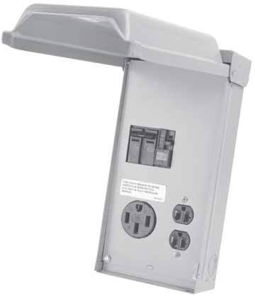 Midwest Electric?s Temporary Power and Power Outlets are a means of providing power required by various construction trades, residential sites, and mobile electrical applications.  Temporary Power and Power Outlets offer one or more receptacles, with or without overcurrent protection, disconnecting, metering, and/or pedestal mounting functions, in a single enclosure of G-90 zinc-coated steel.  The NEMA 3R rainproof enclosure is lockable and engineered to provide maximum protection against weather, vandalism, and normal field use.