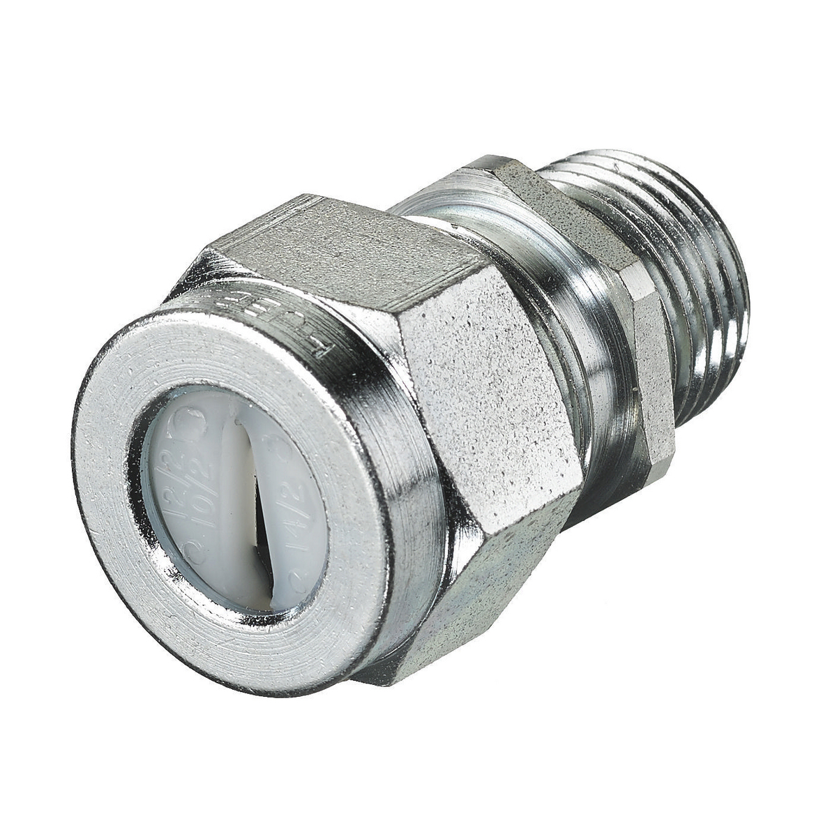 Kellems Cord Connectors, Underground Feeder Connectors, .2"x.4" min, .25"x.55" max, ", Steel