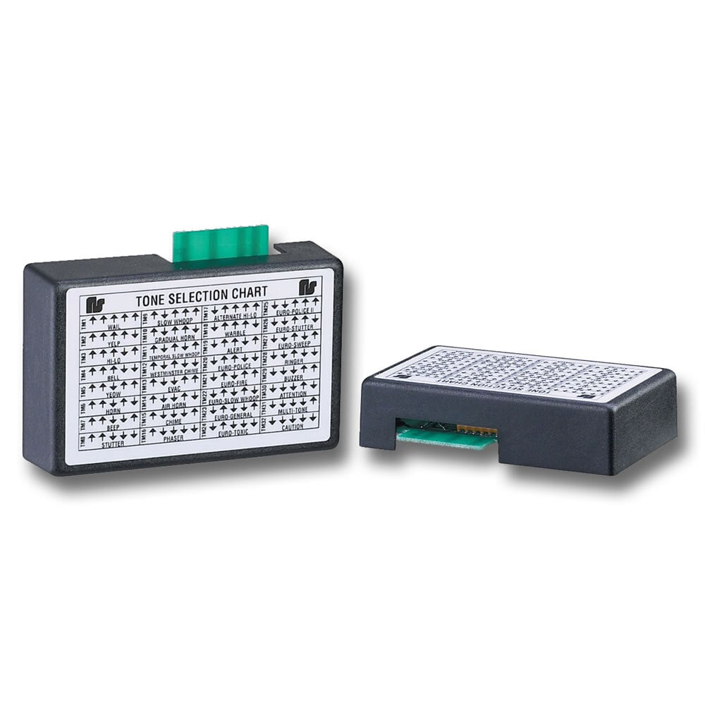 SelecTone Universal Tone Module - 32 switchable tones. Compatible with all SelecTone equipment. Plug-in installation. RFI and EMI shielded. UL and cUL Listed, CSA Certified, CSFM Approved.