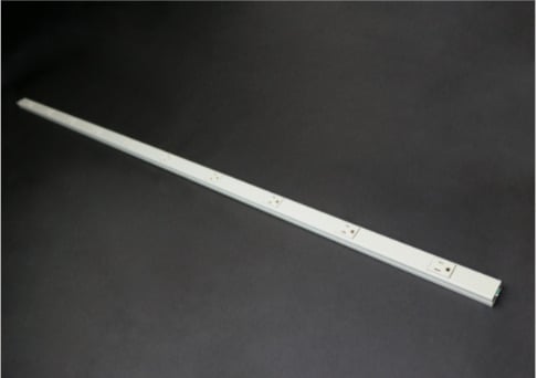 2000 Pre-Wired Plugmold w/ Snapicoil Harness; 6 Outlet, 3 Ft, Ivory