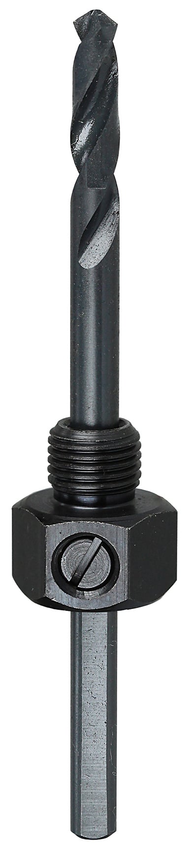 Arbor, 1/4 in. arbor size, 3/8 in. drive size, Hex drive type, 1/2-20 in. thread size, Hex shank type, VDP4S drill number, 9/16 to 1-1/8 in. chuck size