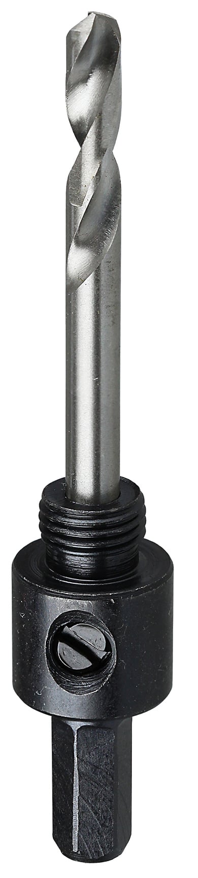 Arbor, 1/4 in. arbor size, 7/16 in. drive size, Hex drive type, 1/2-20 in. thread size, Hex shank type, VPD4 drill number, 9/16 to 1-1/8 in. chuck size