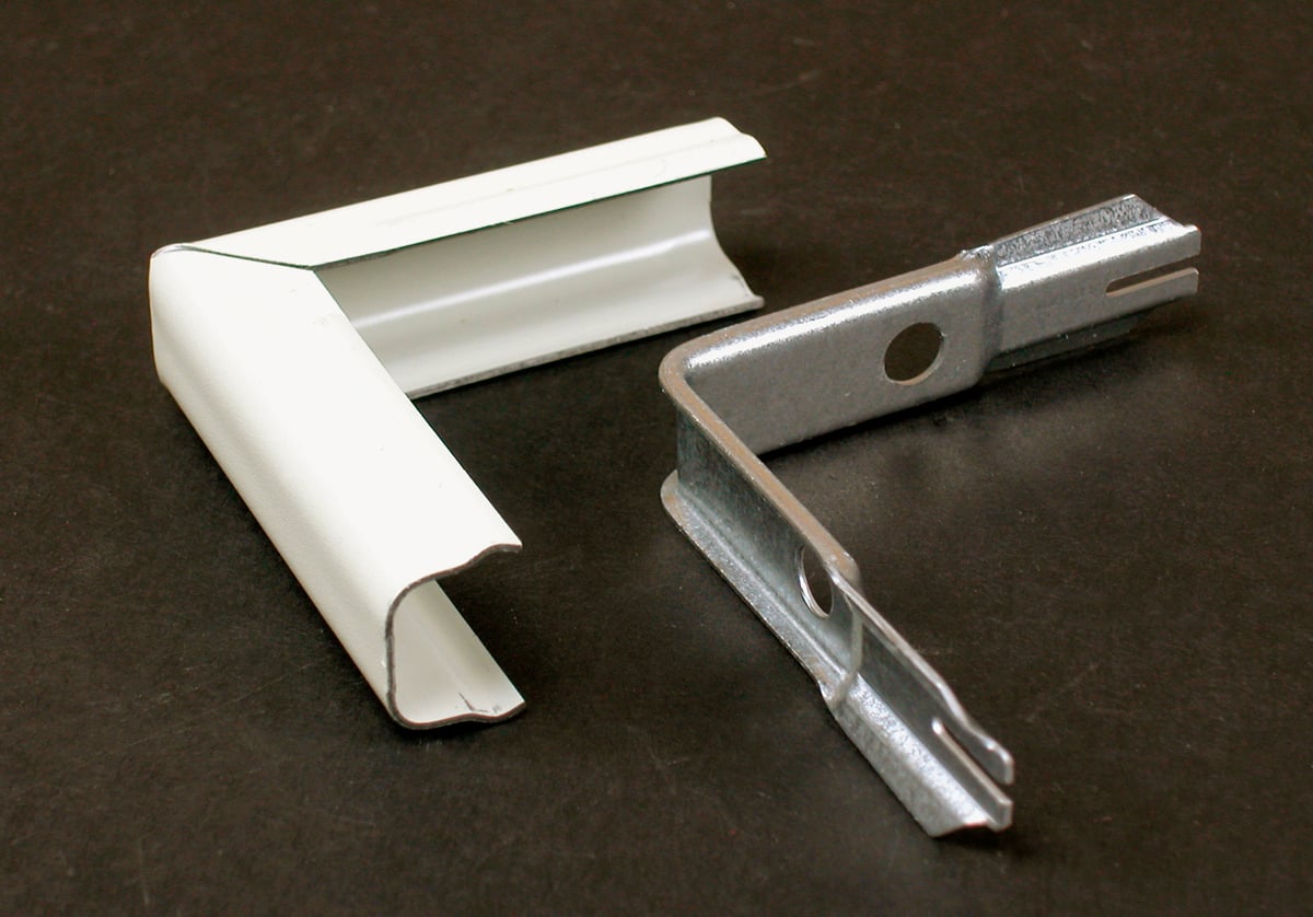500 Raceway External Elbow; 2 1/8 In, Ivory