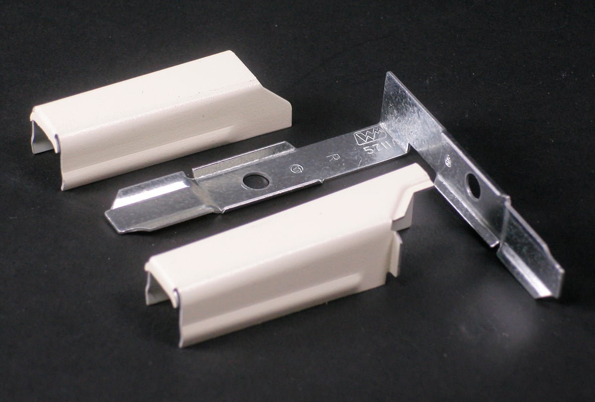 5000 Series Right Hand 90 Degree Internal Twisted Elbow; 2-1/2 Inch, Ivory