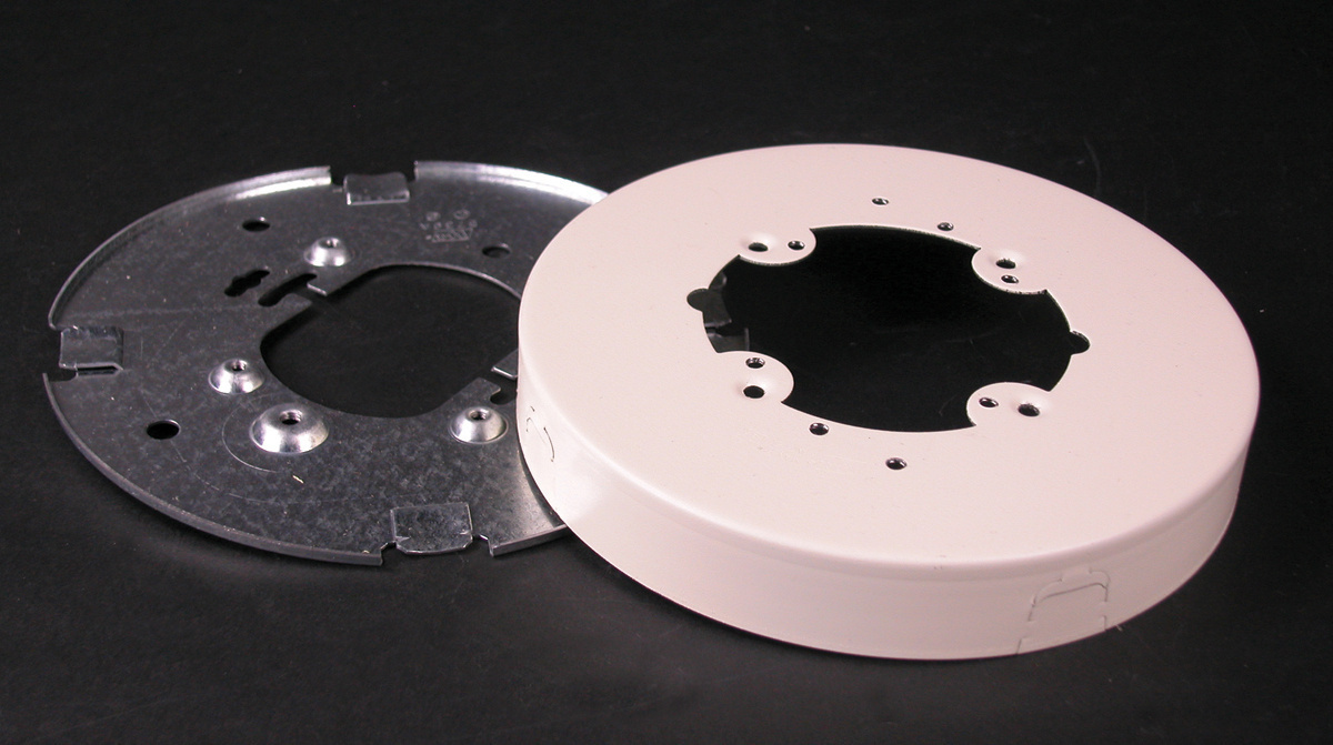 Open Base Extension Box Fitting, Ivory, V500/V700 Series