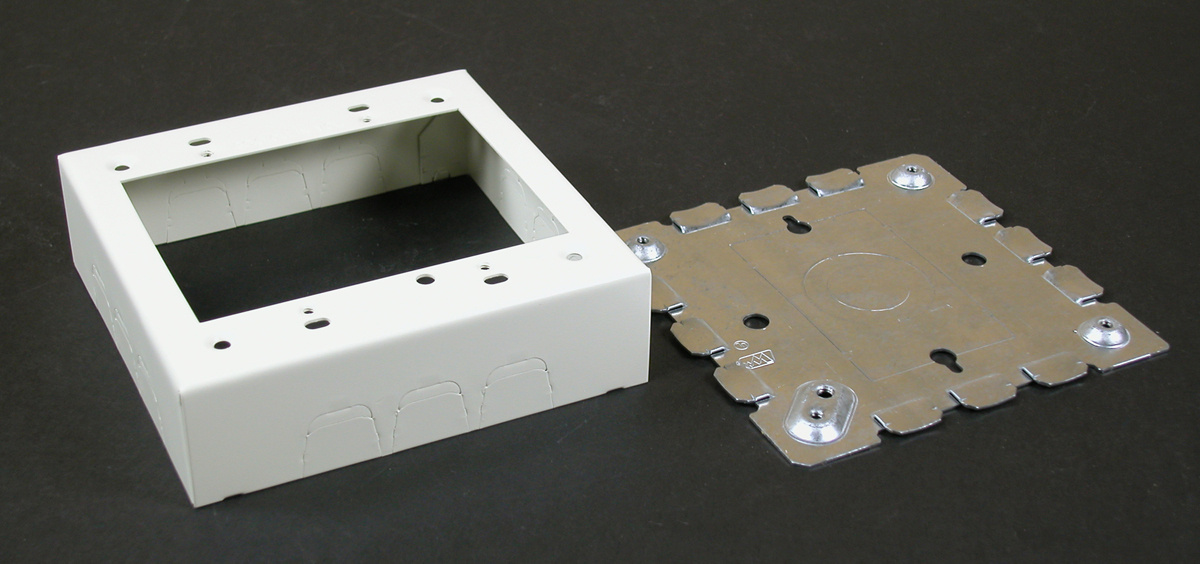 2 Gang Device Box for Switches and Receptacles
