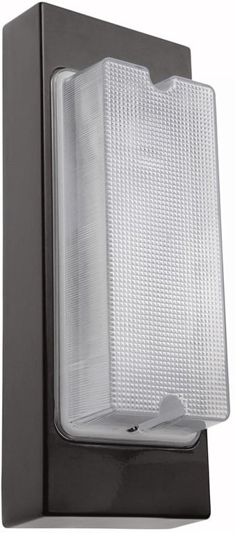 Vandalproof 6 Inch X 13 Inch Wall 2 X 13W,120V, Bronze