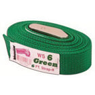 Web Strap, 6 ft. length, Nylon material, Green