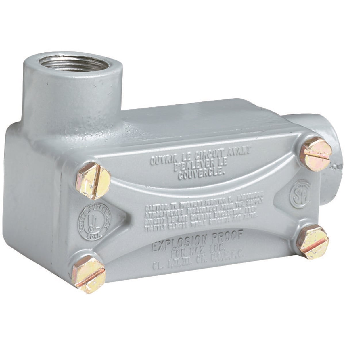1" LL Type, Aluminum X Series Conduit Body