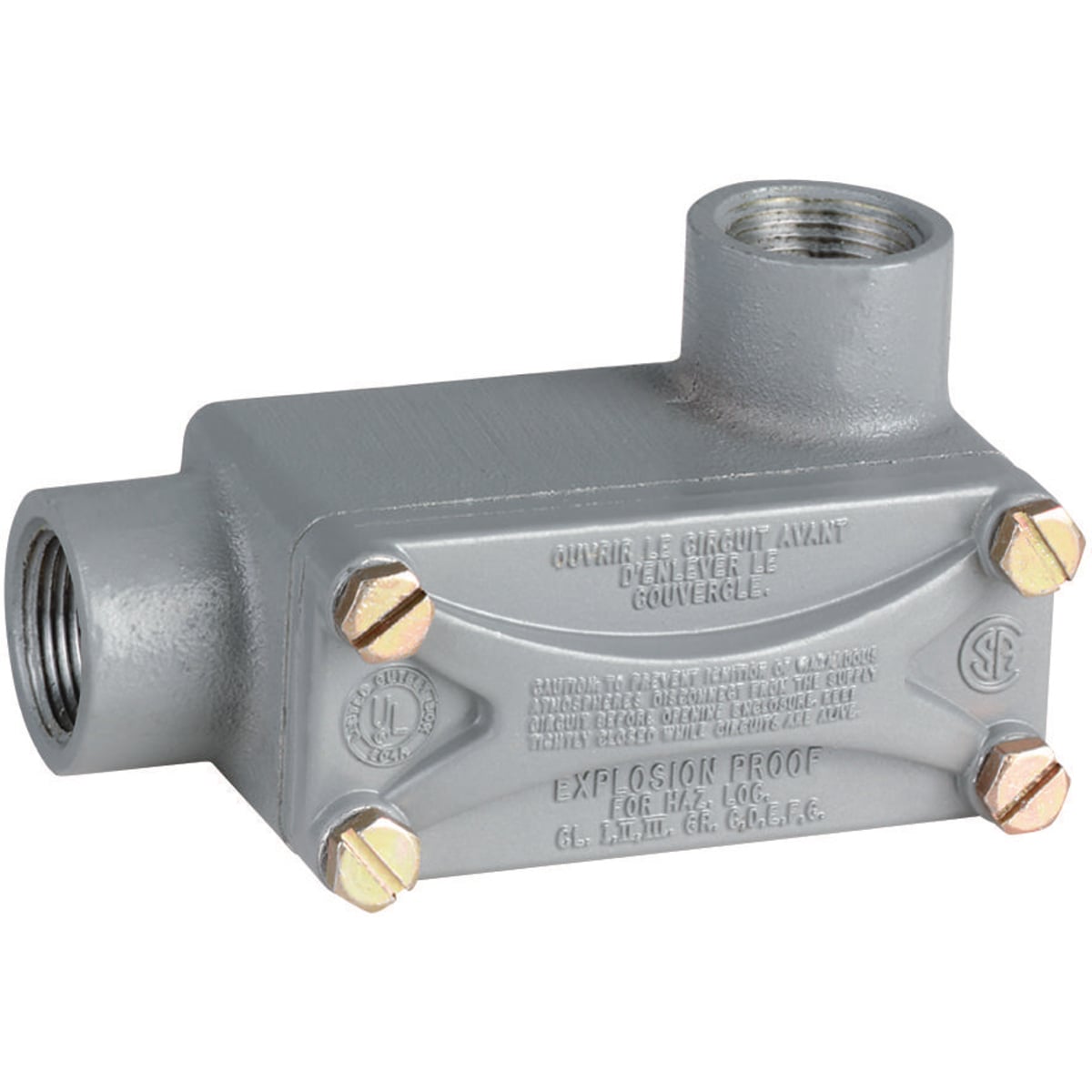 3/4" LR Type, Aluminum X Series Conduit Body